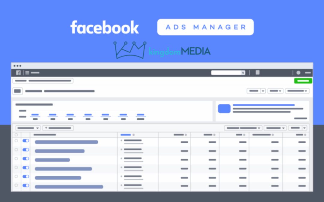 Facebook Ads Manager Layout Changes